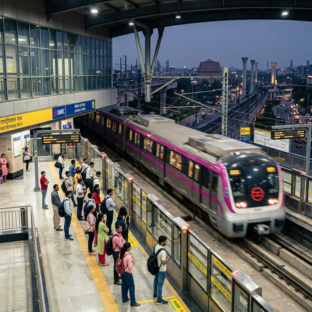 Transportes públicos e sistema de trânsito em Índia