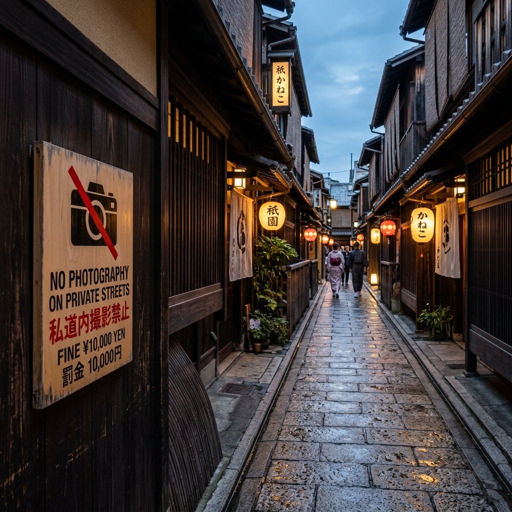 Vista panorâmica e atrações turísticas em Japão