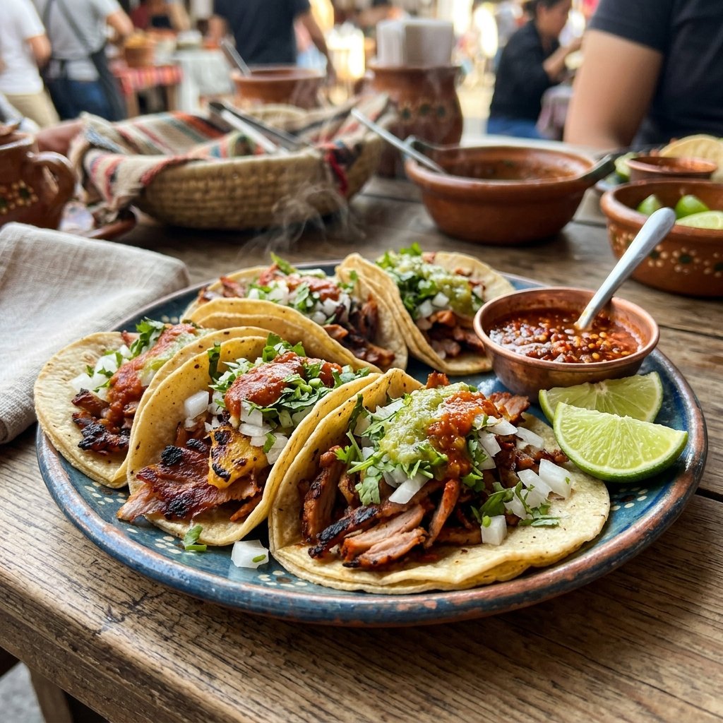 Comida tradicional e experiência gastronómica em México