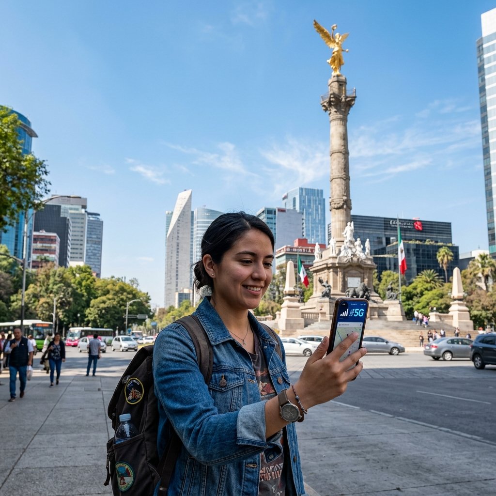 Vista panorâmica e atrações turísticas em México