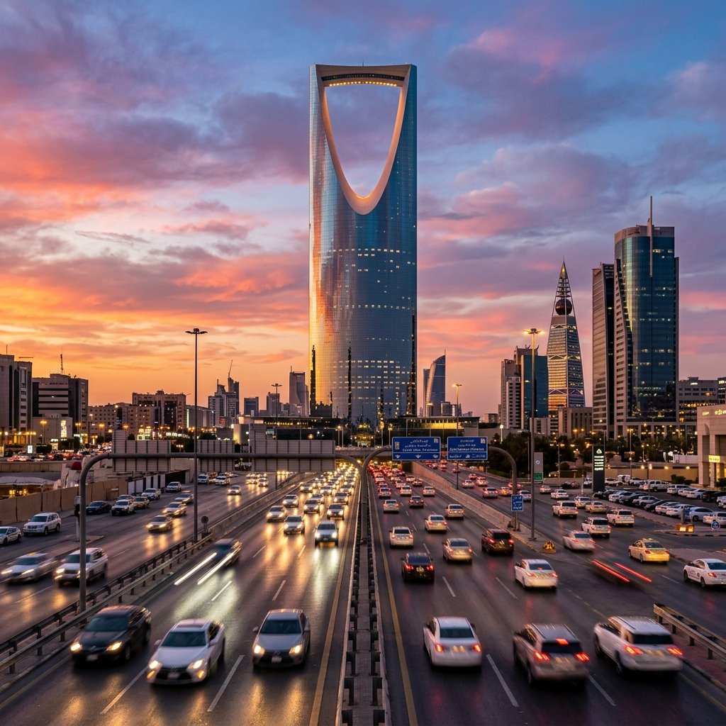 Kingdom Centre Turm in Riad Saudi-Arabien Reisefuehrer