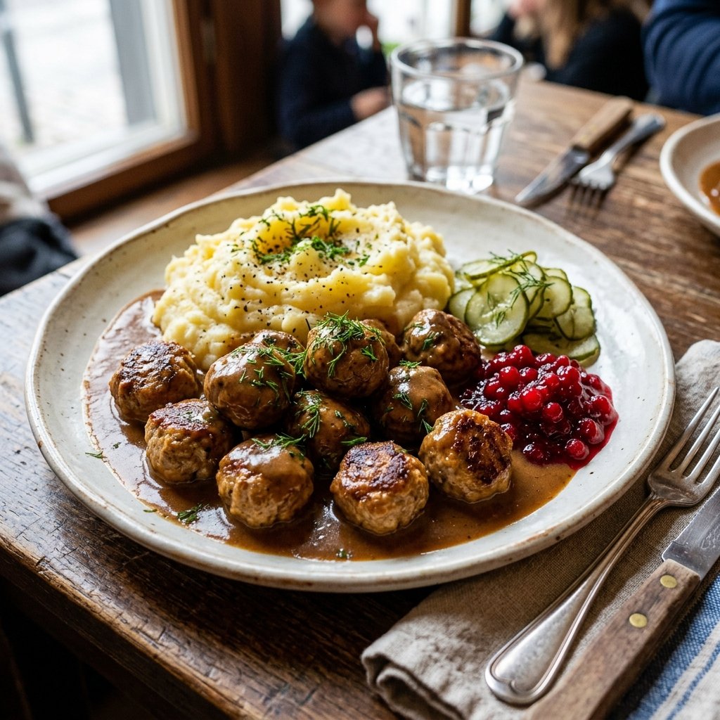 Comida tradicional e experiência gastronómica em Suécia