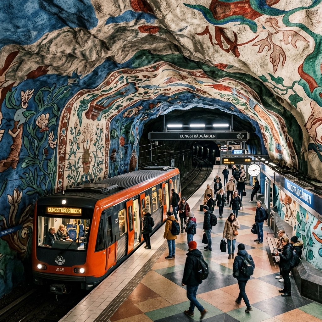 Transportes públicos e sistema de trânsito em Suécia