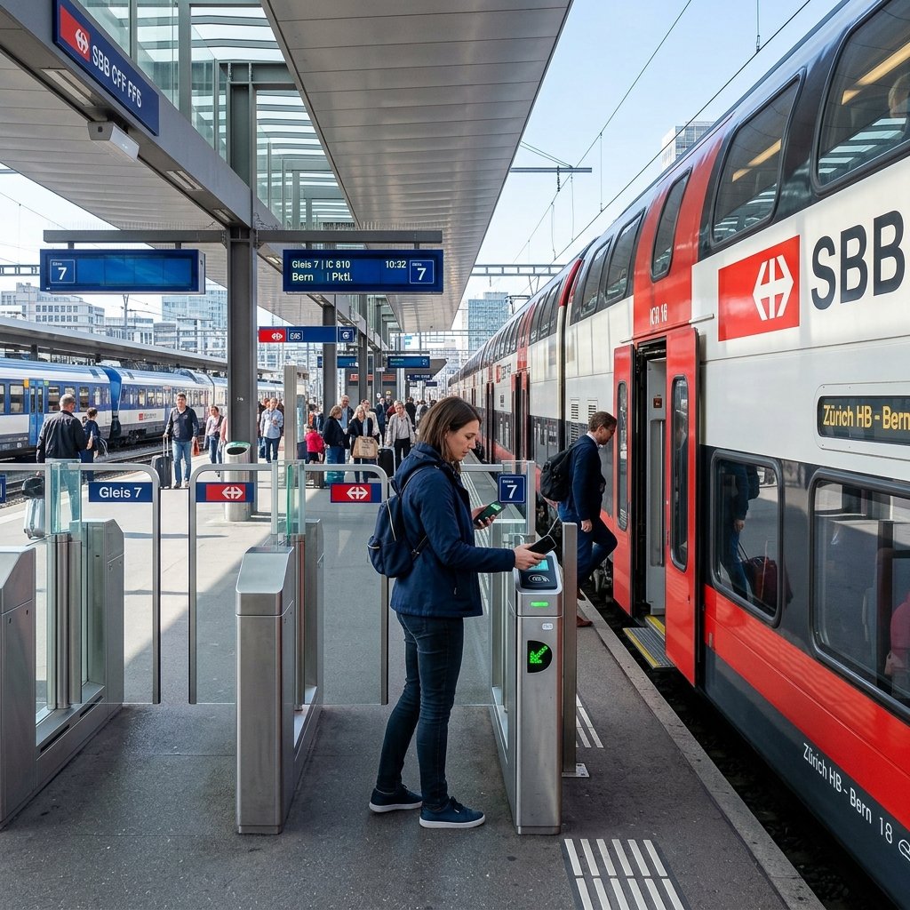 Transportes públicos e sistema de trânsito em Suíça