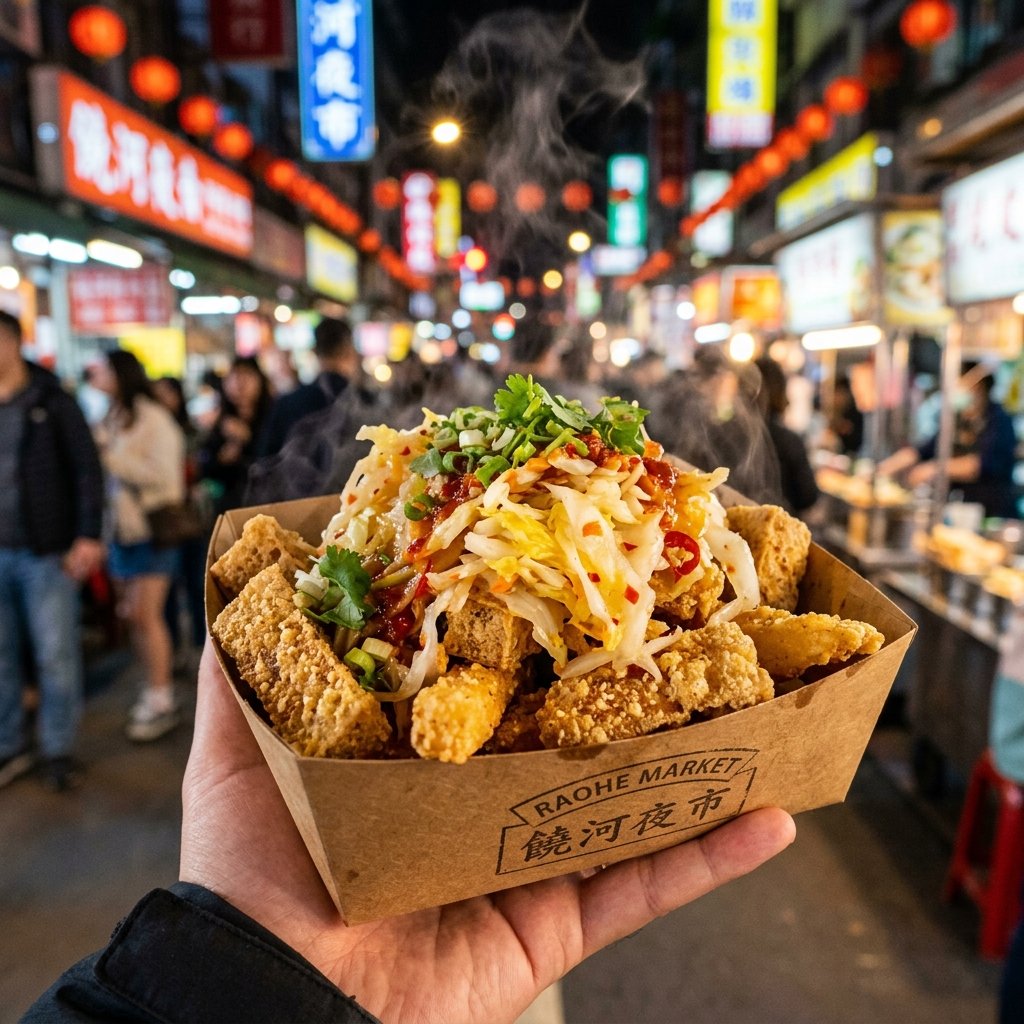 Comida tradicional e experiência gastronómica em Taiwan