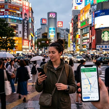 Scenic view and tourist attractions in Japan