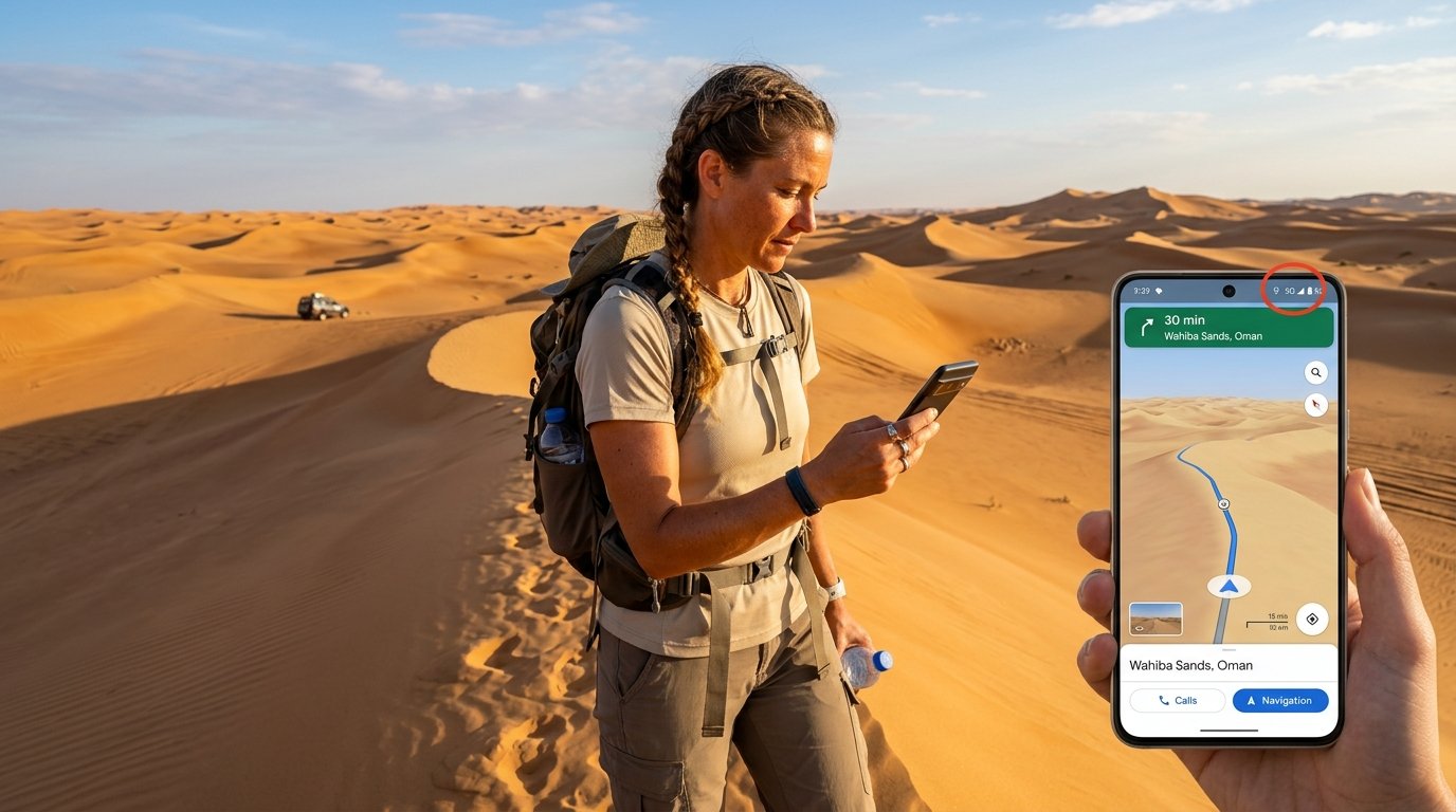 TravelyData Oman eSIM Connectivity for Desert Dunes and City Navigation