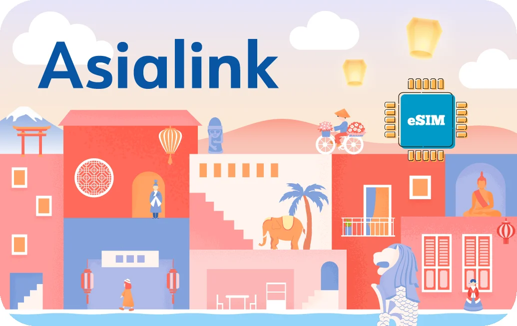 Asia eSIM plan package