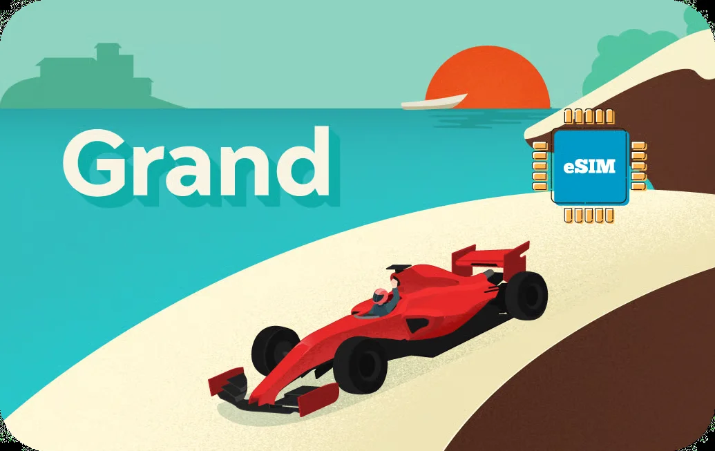 Monaco eSIM plan package