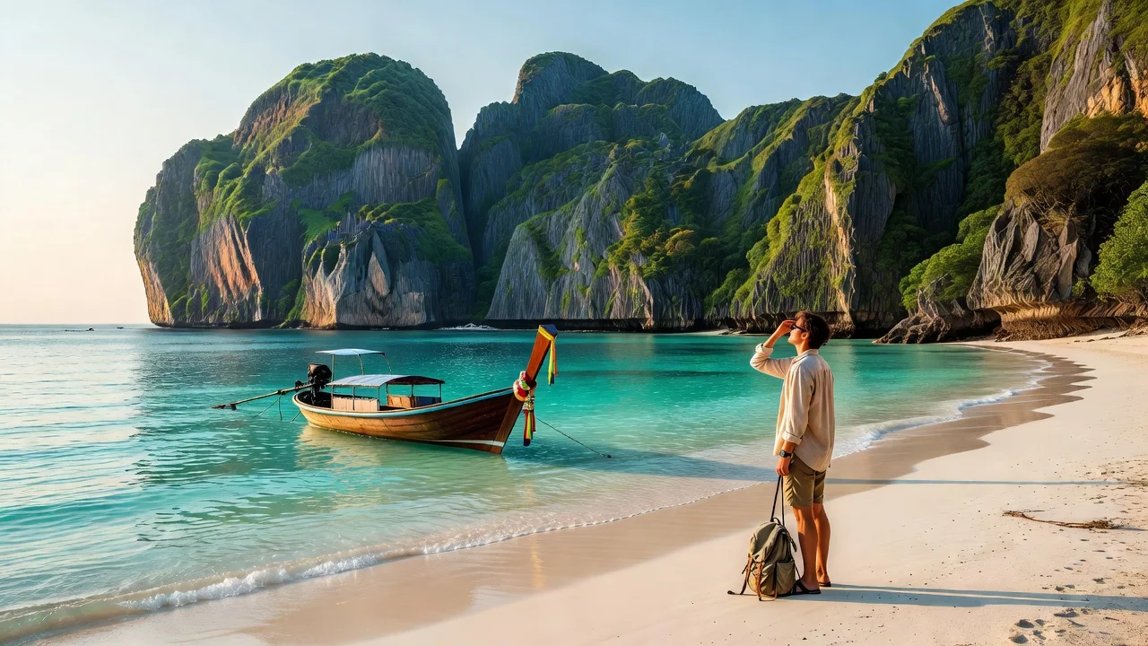 Scenery travel guide